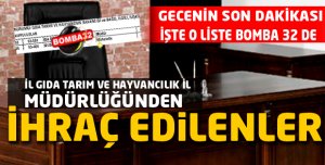 İŞTE İL GIDA TARIM VE HAYVANCILIK İL MÜDÜRLÜĞÜNDEN İHRAÇ EDİLENLER