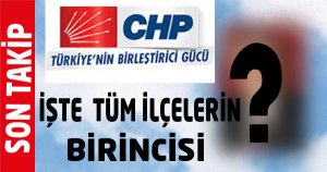 İŞTE İLÇELERİN KAZANANI