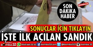 İŞTE ISPARTA'DA AÇILAN İLK SANDIK