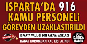 İŞTE KAMUDA FETÖ'DAN AÇIĞA ALINAN KİŞİ SAYISI