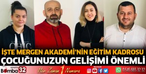 İŞTE MERGEN AKADEMİNİN EĞİTİM KADROSU
