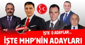 İşte MHP'nin Aday Adayları