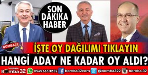İŞTE PARTİLERİN ALDIĞI OY