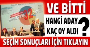 İşte Rektörlük Seçim Sonuçları