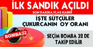İŞTE SONUÇLAR