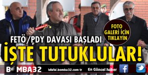 İŞTE TUTUKLULARIN FOTOĞRAFLARI