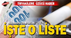 İşte yeni fiyatlar