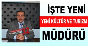 İşte Yeni Kültür ve Turizm Müdürü