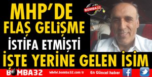 İSTİFA ETMİŞTİ BAKIN YERİNE KİM GELDİ
