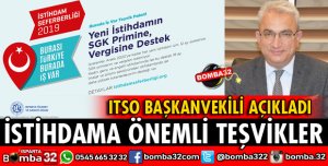İSTİHDAMA ÖNEMLİ TEŞVİKLER
