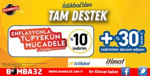İSTİKBAL’DEN ENFLASYONLA MÜCADELEYE TAM DESTEK
