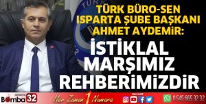 İstiklal Marşımız rehberimizdir
