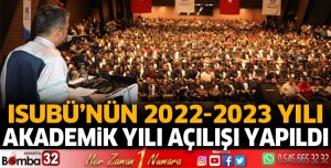 ISUBÜ Akademik Yılı Açılış Töreni yapıldı
