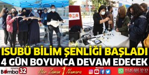 ISUBÜ Bilim Şenliği Başladı