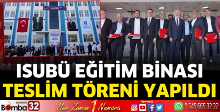 ISUBÜ Eğitim Binası açıldı