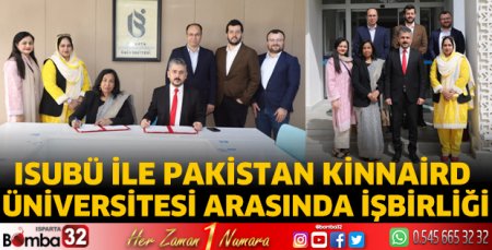 ISUBÜ ile Pakistan Kinnaird Üniversitesi arasında işbirliği
