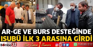 ISUBÜ ilk 3 arasına girdi