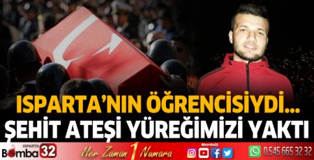 Şehit ateşi yüreğimizi yaktı