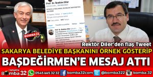 ISUBÜ REKTÖRÜ DİLER'DEN BAŞDEĞİRMEN'E KAMPÜS MESAJI