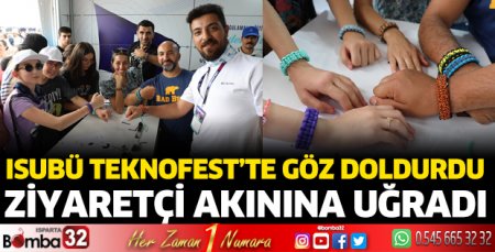 ISUBÜ, Teknofest’te göz doldurdu