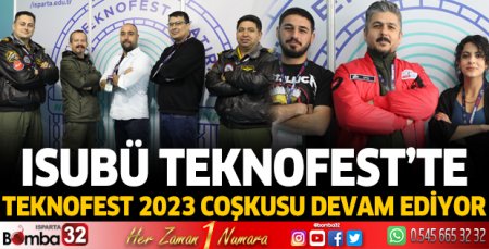 ISUBÜ TEKNOFEST'TE