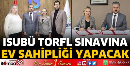 ISUBÜ, TORFL sınavına ev sahipliği yapacak