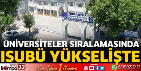 ISUBÜ yükselişte