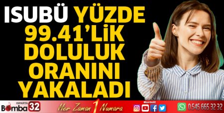 ISUBÜ'de doluluk oranı yüzde yüze ulaştı