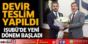ISUBÜ'de Rektörlük Devir Teslim Töreni