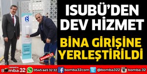 ISUBÜ'DEN DEV HİZMET