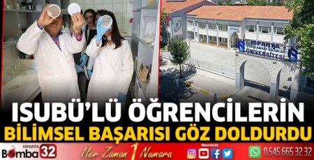 ISUBÜ'lü öğrencilerin projeleri onaylandı