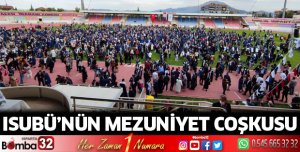 ISUBÜ'nün mezuniyet coşkusu