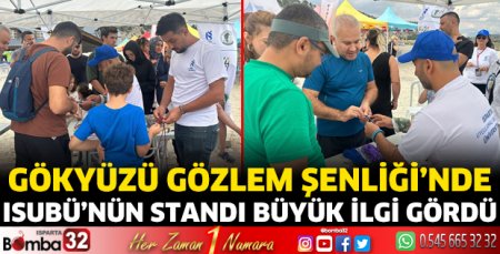ISUBÜ'nün standı büyük ilgi gördü