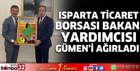 ITB Bakan Yardımcısı Gümen'i ağırladı
