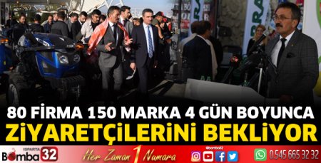 ITB Başkanı Şahin Tarım ve Hayvancılık Fuarında açıklamalara bulundu