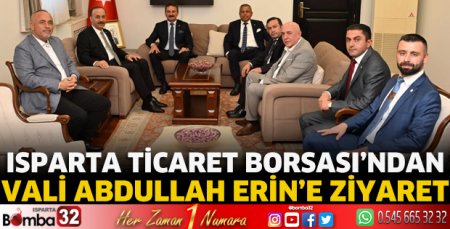 ITB'den Vali Erin'e hayırlı olsun ziyareti