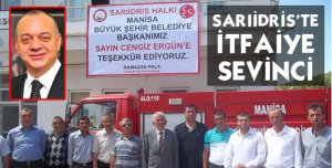 İTFAİYE ARACI HİZMETTE!