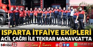İtfaiye ekipleri tekrar Antalya’da