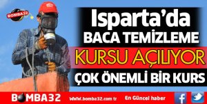 İTFAİYE MÜDÜRLÜĞÜNCE BACA TEMİZLİĞİ KURSU AÇILIYOR
