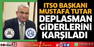 ITSO Başkanı deplasman giderlerini karşıladı 