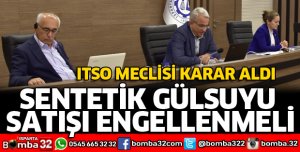 ITSO MECLİSİ KARAR ALDI