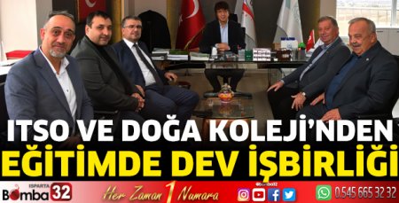 ITSO ve Doğa Koleji'nden eğitimde dev işbirliği