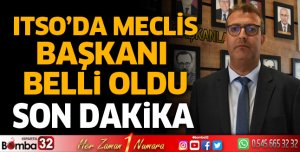 ITSO Yönetimi Belli Oldu