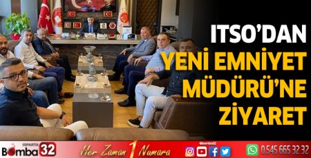 ITSO’dan Yeni Emniyet Müdürüne Ziyaret