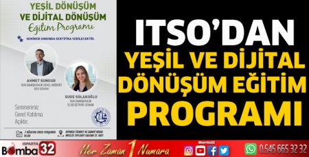 ITSO’dan Yeşil Ve Dijital Dönüşüm Eğitim Programı
