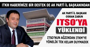 ITSO’ya yüklendi