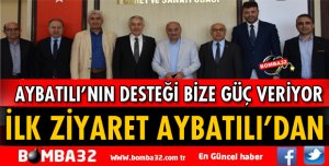 ITSO'YA İLK ZİYARET AYBATILI'DAN 