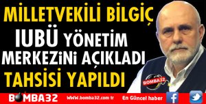 IUBÜ YÖNETİM MERKEZİNİ AÇIKLADI