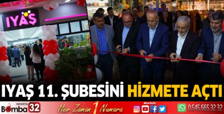 IYAŞ 11. şubesini hizmete açtı