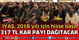 IYAŞ 317 TL KAR PAYI DAĞITILACAK
